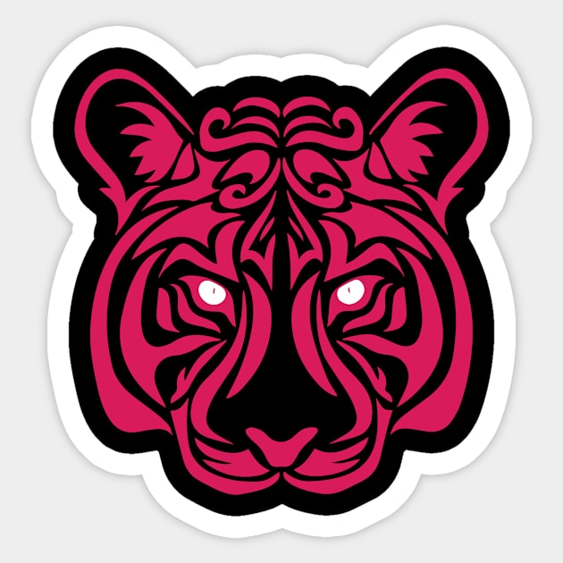 Tiger Sticker by You ND Me